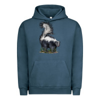 Pigment Midnight Navy skunk Urban Hoodie - LillyAllenDesigns
