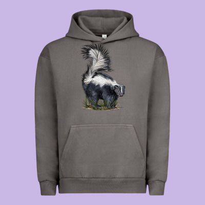 Skunk Urban Hoodie Designed By Lillyallendesigns