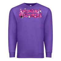 Purple Breast Cancer Human Resources Premium Sweatshirt - texasbilliewilder