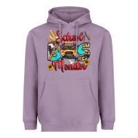 Lavender school bus monitor Heavyweight Hoodie - texasbilliewilder