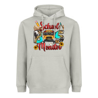 Moon Dust school bus monitor Heavyweight Hoodie - texasbilliewilder