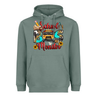 Sage school bus monitor Heavyweight Hoodie - texasbilliewilder