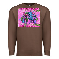 Chestnut cute and fluffy stitch Premium Sweatshirt - Zillion Design Studio