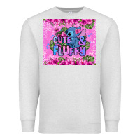 Oatmeal Heather cute and fluffy stitch Premium Sweatshirt - Zillion Design Studio