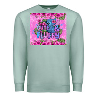Seafoam cute and fluffy stitch Premium Sweatshirt - Zillion Design Studio