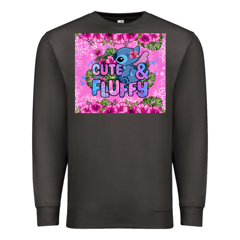 Cute And Fluffy Stitch Premium Sweatshirt by Zillion Design Studio | Teevron
