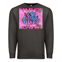 Smoke cute and fluffy stitch Premium Sweatshirt - Zillion Design Studio