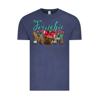 Vintage Denim french bulldog mom Vintage Tee - Artiststas