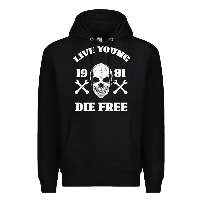 Live Young Die Free Premium Hoodie by Bettercallsaul | Teevron