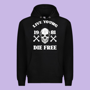 Live Young Die Free Premium Hoodie Designed By Bettercallsaul
