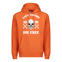 Carrot Live Young Die Free Premium Hoodie - Bettercallsaul