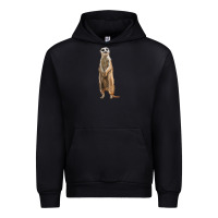 Black Meerkat Urban Hoodie - LillyAllenDesigns