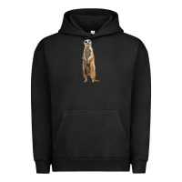 Pigment Black Meerkat Urban Hoodie - LillyAllenDesigns