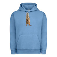 Pigment Pebble Blue Meerkat Urban Hoodie - LillyAllenDesigns