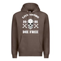 Coffee Live Young Die Free Premium Hoodie - Bettercallsaul