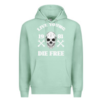 Seafoam Live Young Die Free Premium Hoodie - Bettercallsaul