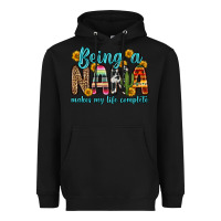 Black being a nana makes my life complete Heavyweight Hoodie - Zillion Design Studio
