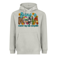 Moon Dust being a nana makes my life complete Heavyweight Hoodie - Zillion Design Studio
