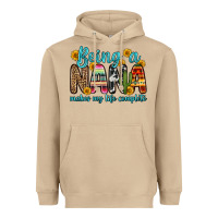 Mushroom being a nana makes my life complete Heavyweight Hoodie - Zillion Design Studio