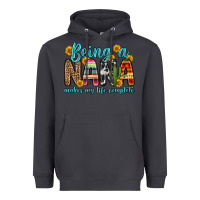 Smoke being a nana makes my life complete Heavyweight Hoodie - Zillion Design Studio
