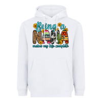 White being a nana makes my life complete Heavyweight Hoodie - Zillion Design Studio