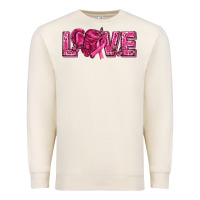 Sandshell Breast Cancer Love Premium Sweatshirt - texasbilliewilder