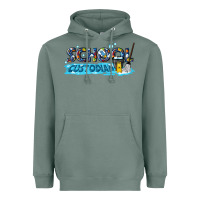 Sage school custodian Heavyweight Hoodie - texasbilliewilder