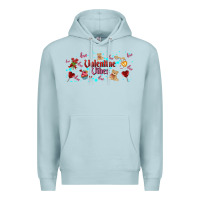 Love Vibes And Valentines Premium Hoodie | Teevron