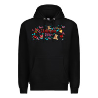 Black love vibes and valentines Premium Hoodie - AdoDesignShop