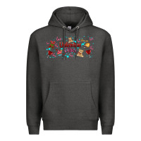 Charcoal Heather love vibes and valentines Premium Hoodie - AdoDesignShop