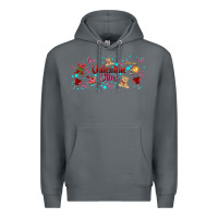 Rock love vibes and valentines Premium Hoodie - AdoDesignShop