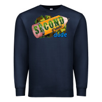 Navy second grade dude Premium Sweatshirt - RanaPortraitStore