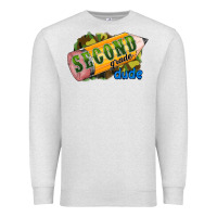 Oatmeal Heather second grade dude Premium Sweatshirt - RanaPortraitStore