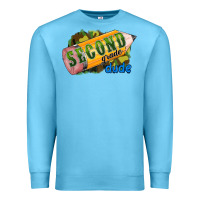 Ocean Blue second grade dude Premium Sweatshirt - RanaPortraitStore