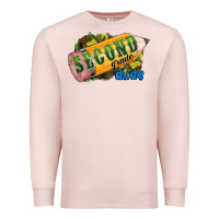 Pale Pink second grade dude Premium Sweatshirt - RanaPortraitStore