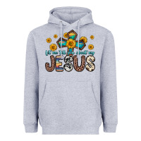 Heather Grey let me tell you about my jesus Heavyweight Hoodie - Zillion Design Studio