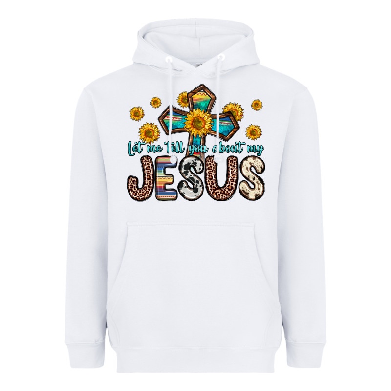 Let Me Tell You About My Jesus Heavyweight Hoodie by Zillion Design Studio | Teevron