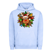 Pigment Grape Ice Christmas reindeer sunflower Urban Hoodie - Jasminsmagicworld