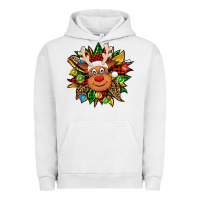 Pigment Lunar Rock Christmas reindeer sunflower Urban Hoodie - Jasminsmagicworld