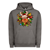 Pigment Tornado Christmas reindeer sunflower Urban Hoodie - Jasminsmagicworld