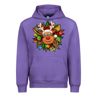 Tulip Christmas reindeer sunflower Urban Hoodie - Jasminsmagicworld