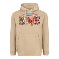 Mushroom easter bunny love Heavyweight Hoodie - RanaPortraitStore
