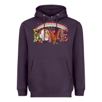 Plum easter bunny love Heavyweight Hoodie - RanaPortraitStore