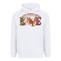 White easter bunny love Heavyweight Hoodie - RanaPortraitStore