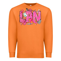 Carrot Breast Cancer LPN Licensed Practical Nurse Premium Sweatshirt - texasbilliewilder