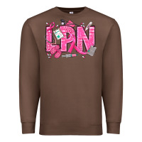 Chestnut Breast Cancer LPN Licensed Practical Nurse Premium Sweatshirt - texasbilliewilder