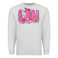 Dove Grey Breast Cancer LPN Licensed Practical Nurse Premium Sweatshirt - texasbilliewilder