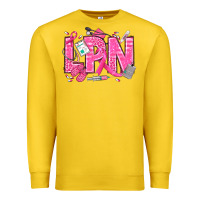 Lemon Breast Cancer LPN Licensed Practical Nurse Premium Sweatshirt - texasbilliewilder