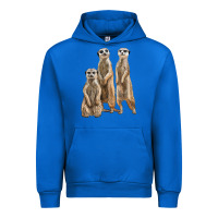 Cobalt 3 meerkat Urban Hoodie - LillyAllenDesigns