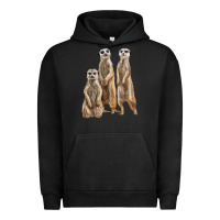 3 Meerkat Urban Hoodie | Teevron